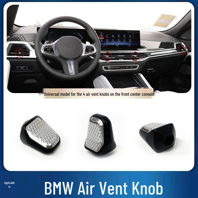 Fits 23-25 BMW X5 X6 X7 Console Air Vent Knob Adjustment Left/Right Airflow Switch Blade
