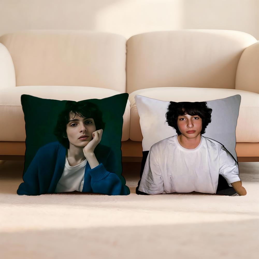 Custom F-Finn WolfhardS Cushion Cover Home & Car Multi-Scene Pillow Cover - Reversible, Soft & Durable for Daily Use