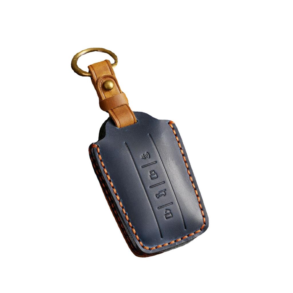 Leather Key Cover Is Suitable For Great Wall Wei Pai New Tank 300 Key Bag Handmade Auto Supplies Key Cover