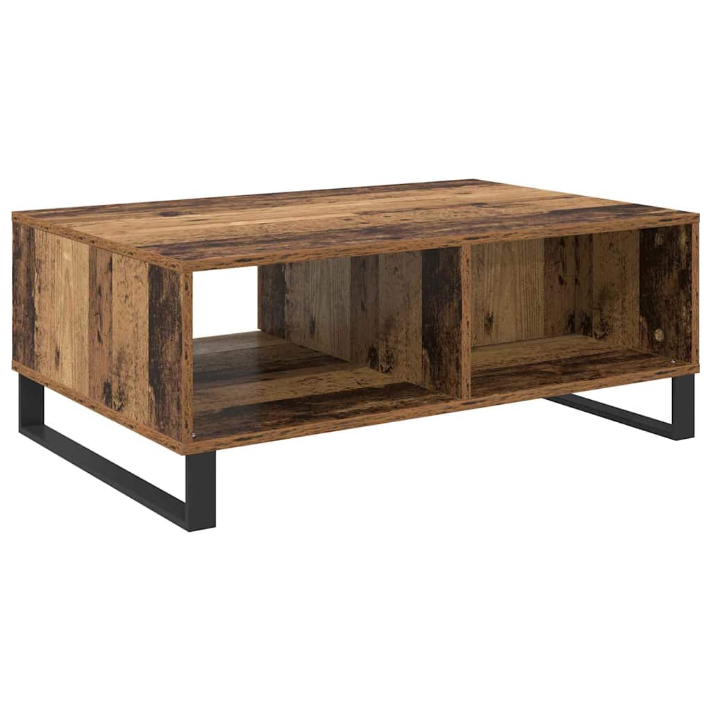 Coffee Table Reclaimed Wood Look 90 x 60 x 35 cm Engineered Wood