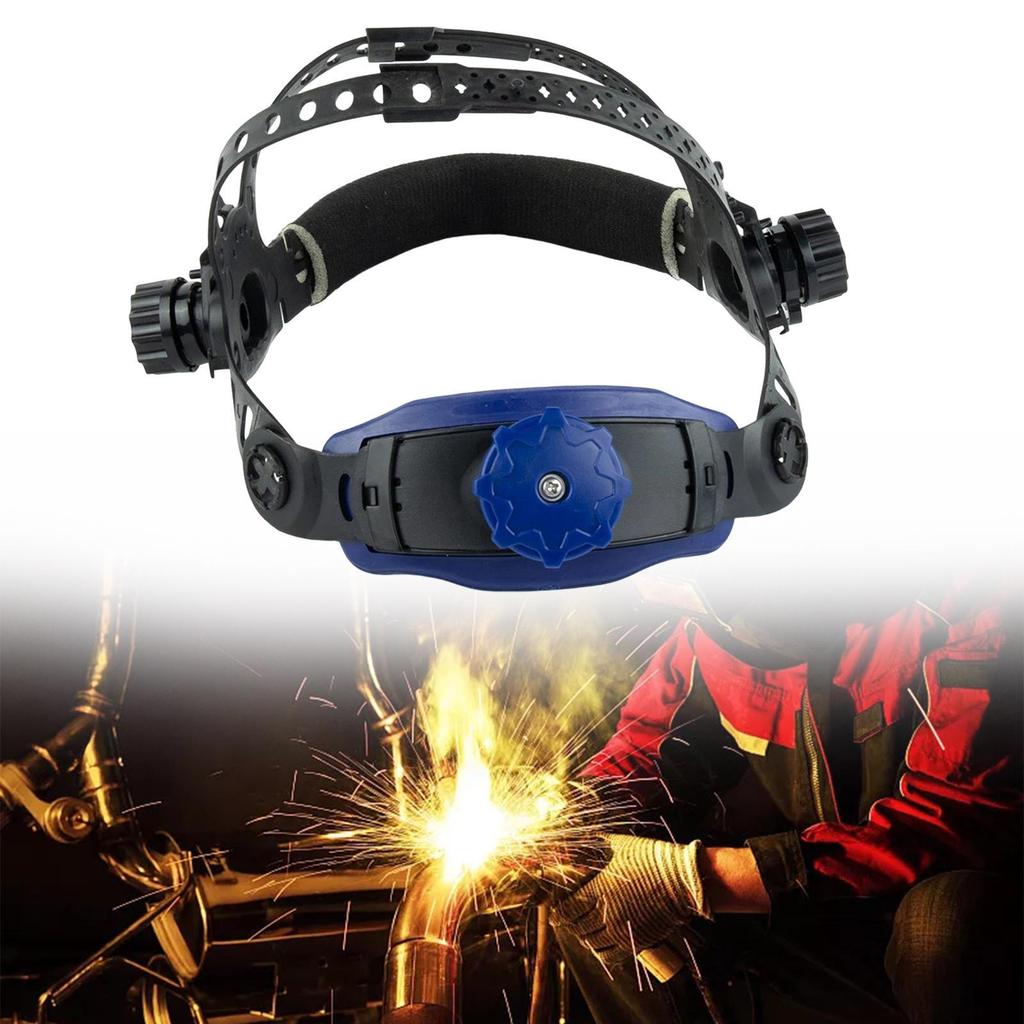 Adjustable Welder Headband Accessories Hollow Design Lightweight Breathable Sweat Absorbing Head