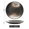 Ceramic Dinner Plates Creative Japanese Style Glaze Round Steak Salad Fruit Dessert Food Plate Kitchen Tableware Gift
