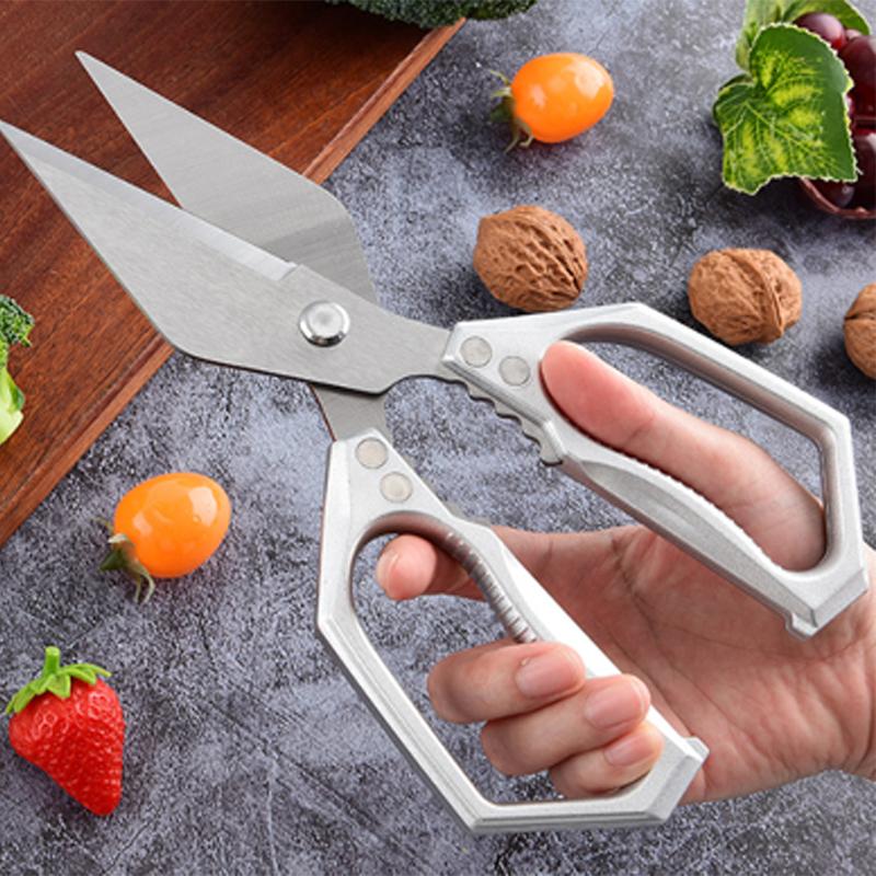 Multi-Function Stainless Steel Kitchen Scissor Heavy-Duty Cutting Kitchen Shears Meat Grilling Food Chicken Bone Scissors