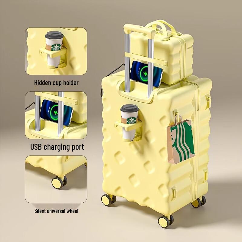 Ruyishi Parent-Child Travel Luggage Set 22-inch