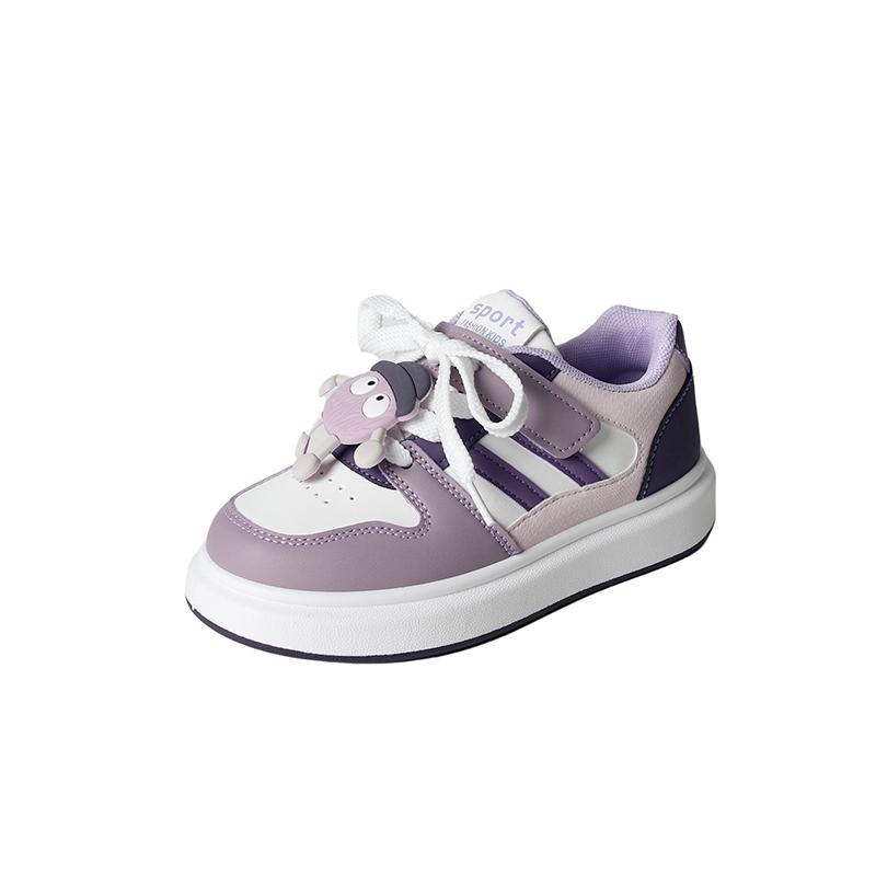 Boys Girls Casual Shoes Non-slip Toes Capped Kids Running Shoes Soft Sole Hook&loop 2025 New Fashion Children Running Shoes