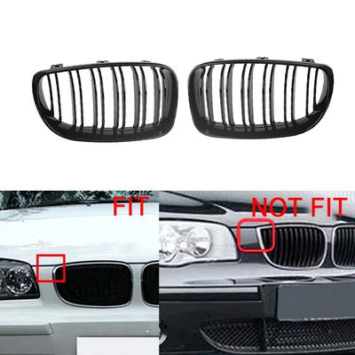 Calandre avant de voiture 2 pièces pour BMW E81 E87 pré-LCI 2007-2011 51137179655 51137179656 accessoires