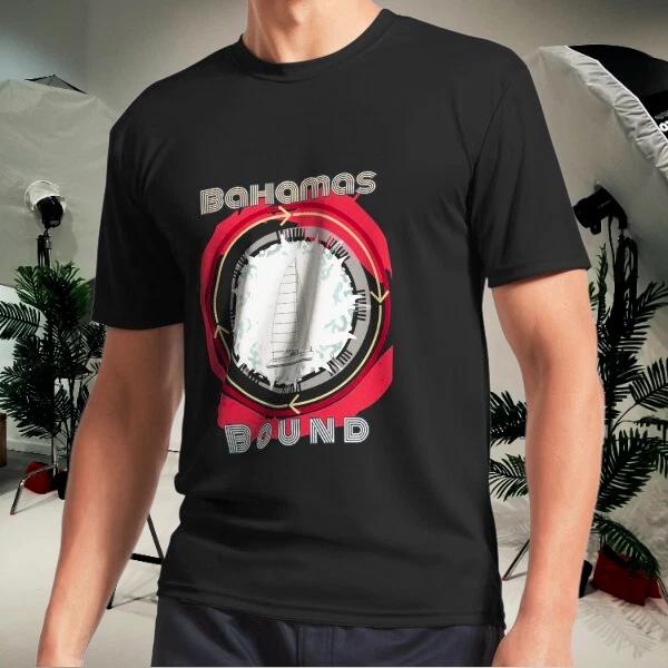 Men s and Women s T-shirts Bahamas Bound Red on the Lagoon Yacht S