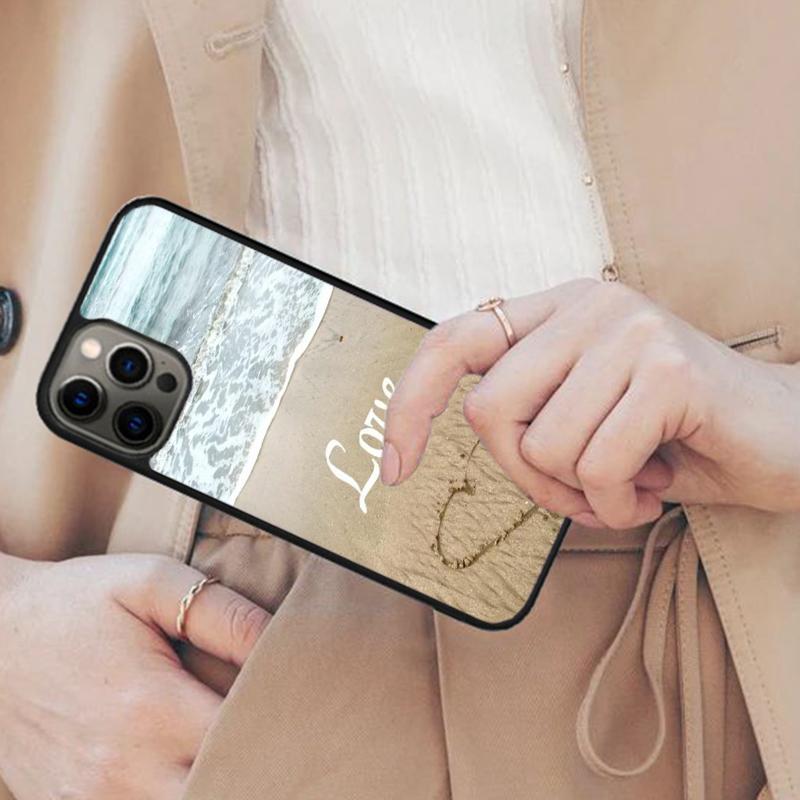 God-Heart-Beach Magnetic Phone Case For APPLE iPhone 17 Air 16 14 13 12 Pro Max 15 Plus Wireless Charge With MagSafe Cover