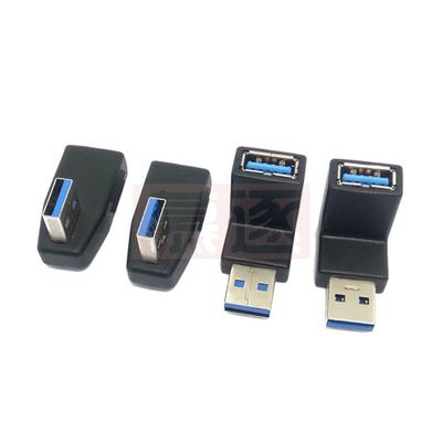 90 Grad Links Rechts Abgewinkelt USB 2,0 USB 3,0 EIN Mann Zum Weiblichen Adapter Stecker Für Laptop PC Drop Schiff