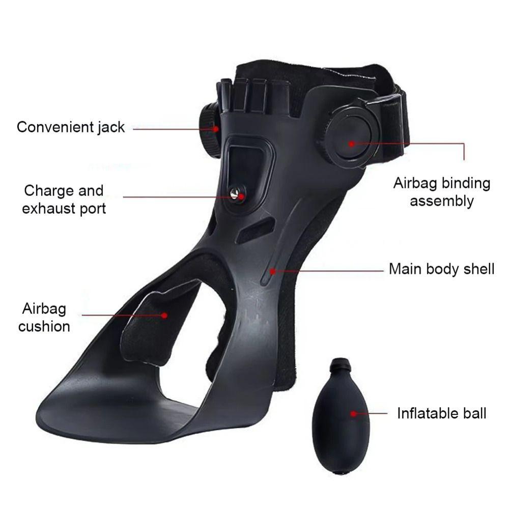 Knob Adjustment Plantar Fasciitis Splint Brace Airbag Foot Drop Orthosis  Foot Care