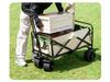 Portable Foldable Outdoor Camping and Shopping Cart with Large Capacity