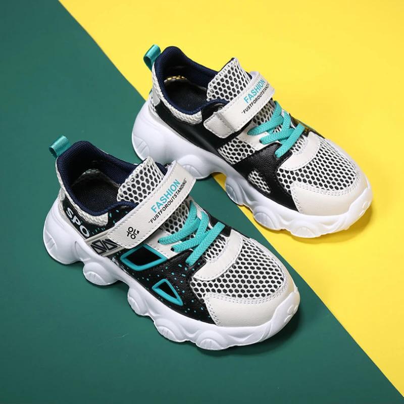 2024 New Children Shoes Antiskid Sports Sandals Fashion Casual Women Sneaker Soft Sole Hollow Out Sandals Girl Shoes Zapatillas