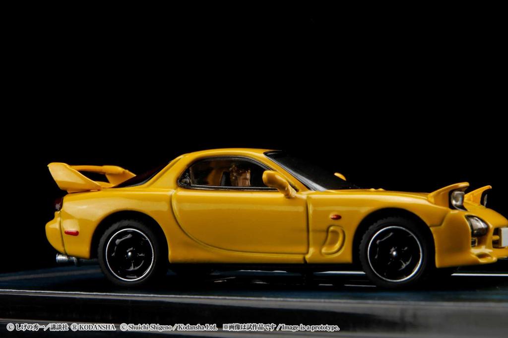 Mazda Project Takahashi 1/64 RX-7 (FD3S) D/Keisuke (Diorama Set)