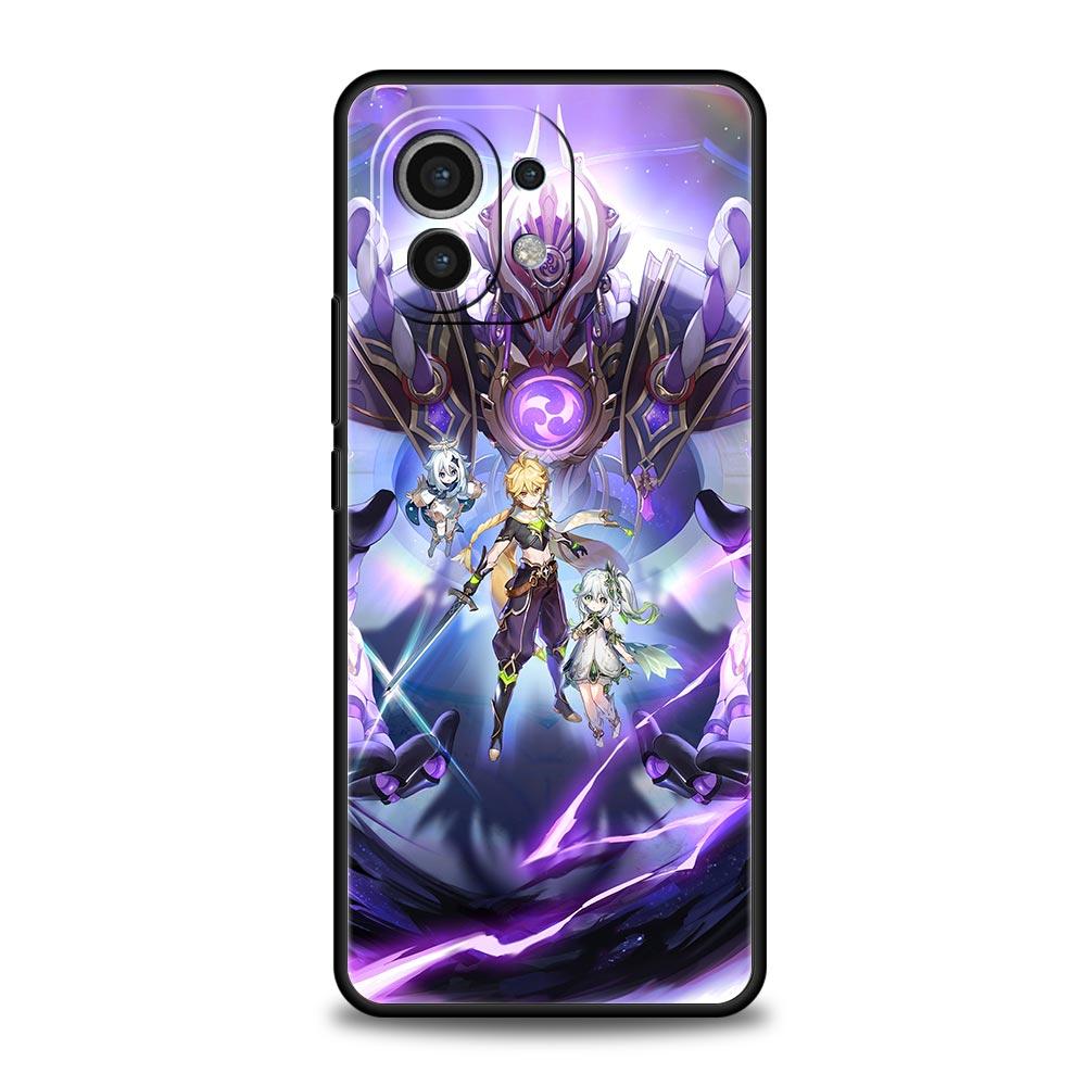 Genshin Impact Landscape Phone Case For Xiaomi 14 13T 12T Pro 12 13 11 Ultra Mi Note 10 Lite 10T 5G 11X Pro 11T 11i 9T Cover