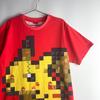 [USED] Mario Pokemon Pikachu T-shirt Pokemon Center Shibuya 8BIT