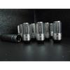 19HEX Rays Two-In-One Side Lock Nut Wheel Nut Lug Nut Length 58mm M12x1.5 M12x1.25 M14x1.5 With Aluminum+Steel 20pcs