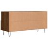 TV Stand Brown Oak Effect 102 x 36 x 50 cm Particleboard