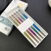 Pure Titanium Chopsticks Set With Colorful Oxidized Finish Gift Box - Modern Chinese Style Adults
