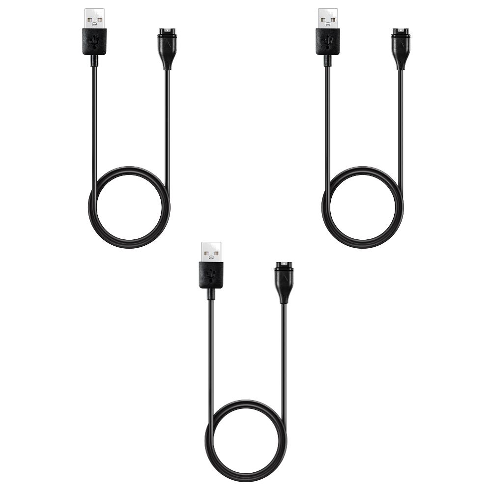 5 PCS 1m USB Fast Charging Data Cable Power Cable Charger Wire For Garmin Fenix 7 7S 7X 6 6S 6X 5 5S 5X Forerunner 245