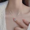 2025 Light Luxury 925 Plated Ruyi Longevity Lock Necklace for Women - High-End Style Pendant