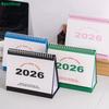 2026 Calendar Simple  Book Monthly Daily Planner Scheduler Time Management Home Office Desktop Decoration Standing Calendar
