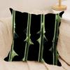 TType O Negative PPeter Steele Cushion Cover Silky Short Plush Invisible Zipper Dustproof Sofa Pillow Case for Home Decor
