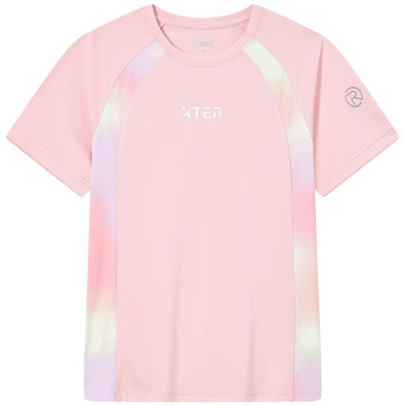 Xtep Youth Girls  Casual Short Sleeve T-shirt 165