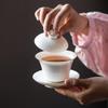 Haorhua White Porcelain Tea Set