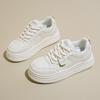 Fashion Summer Lace Up Platform Shoes for Women New Breathable Mesh Women's Low Top Sneakers Outdoor Women's Casual Sport Walking Shoes