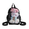 The Schoolbag Is High-value, Sweet, Cute, Transparent, Painful, and Versatile for Junior High School Students.