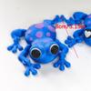 3D Printing Simulation Tree Frog Joint Movable Frog Ant Crab Ornaments Kitchen Home Decoration Offices Funny Animal Desk Toys