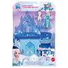 Mattel Anna and the Snow Queen (Disney Frozen) Elsa's Ice Palace (Stacking Castle Series! Mini Doll) Dress-Up Doll & Playhouse Playset with