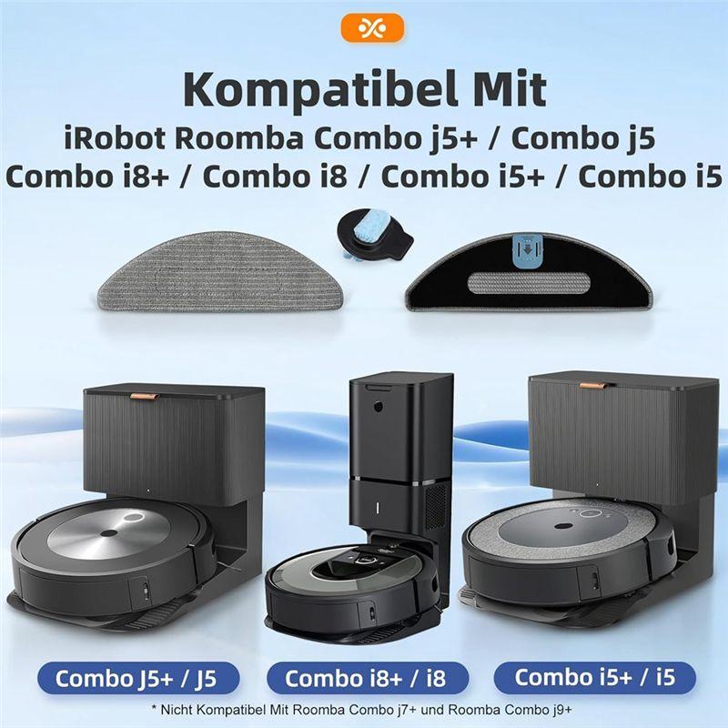 ABIY Per Irobot Roomba Combo I8+ / I8 / Combo J5 / Combo J5+ / Combo I5 / Combo I5+ Robot Aspirazione Automatica Mocio Lavabile