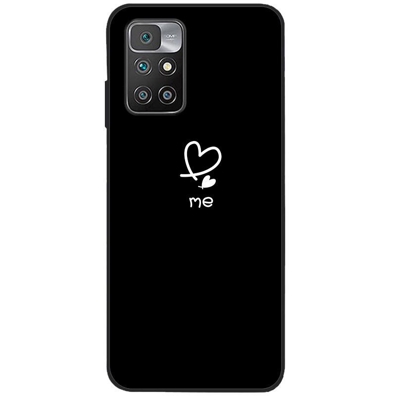 For Xiaomi Redmi 10 Case Silicone Soft TPU Back Cover For Xiaomi Redmi 10 Redmi10 Phone Cases Cute Painted Cover Shockproof Capa