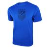 Icon Sports Η.Π.Α. Ομοσπονδία Ποδοσφαίρου Λογότυπο USWNT Ανδρικό T-Shirt Μπλε μπλουζάκι Μαύρο Λογότυπο