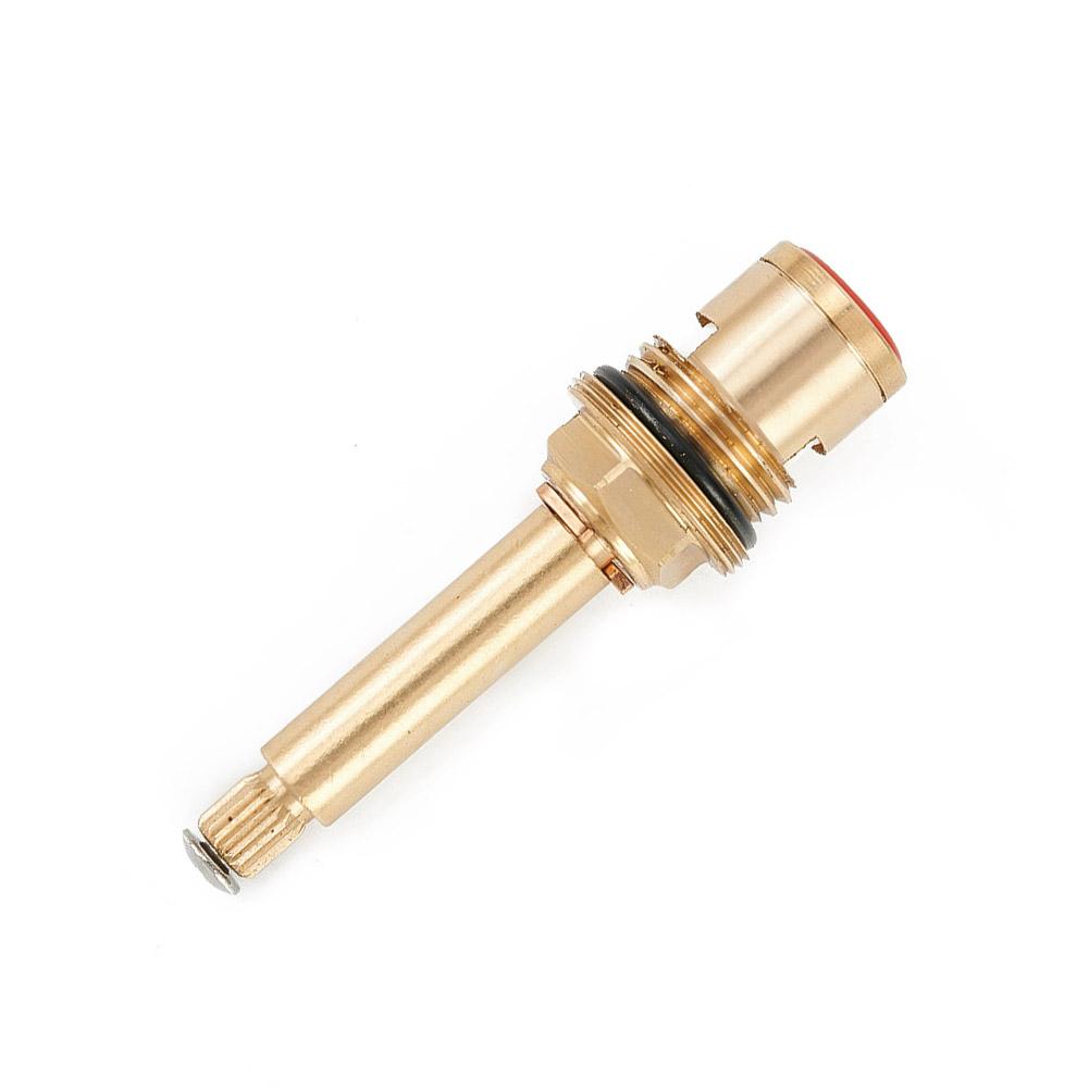 Practical High Quality Tap Valve Cartridge Quarter Insert Connector Long Stem Replacement Shower Bath Turn Flow