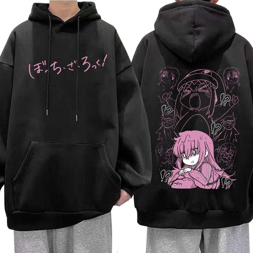 

Японский Манга Bocchi The Rock Худи Аниме Гото Хитори Графические Свитшоты Мужские Женские Харадзюку Оверсайз Длинный Рукав Пуловер 3XL