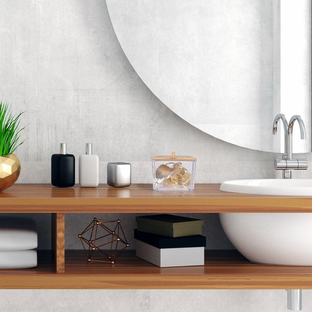 Badezimmer-Behälter-Organizer für Ohrhörer Kosmetik Hygienisch