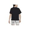 Nike Color Block Round Neck Pullover Short Sleeve T-Shirt Kids Tops Black FB1325-010