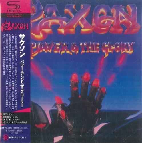 CD SAXON  Power  The Glory SHMCD BEL254314 MARQUEE 2025 Япония Obi Metal