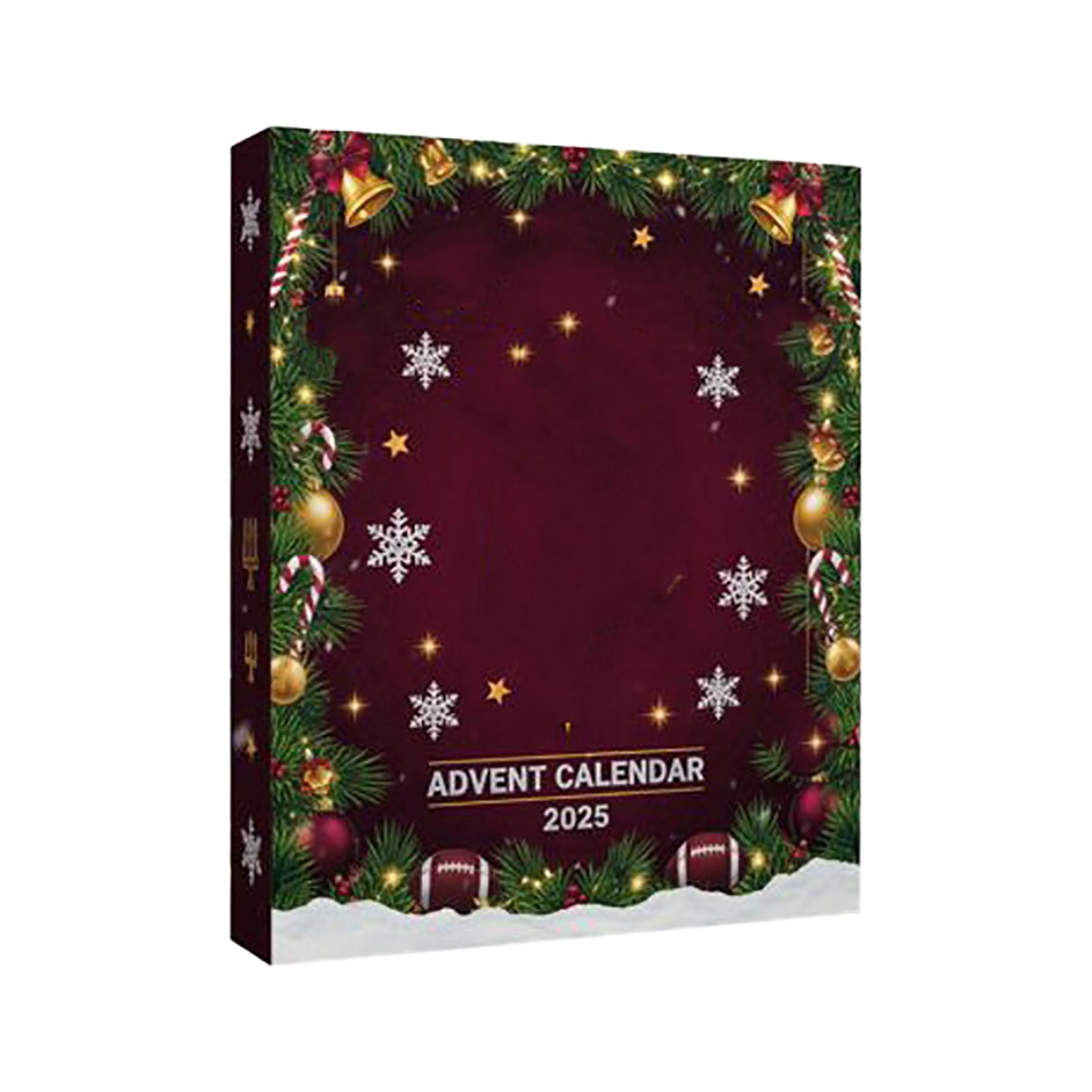 

2D Plane+Plane Box +24PC State Suns Countdown Box Christmas Advent Calendar One Size