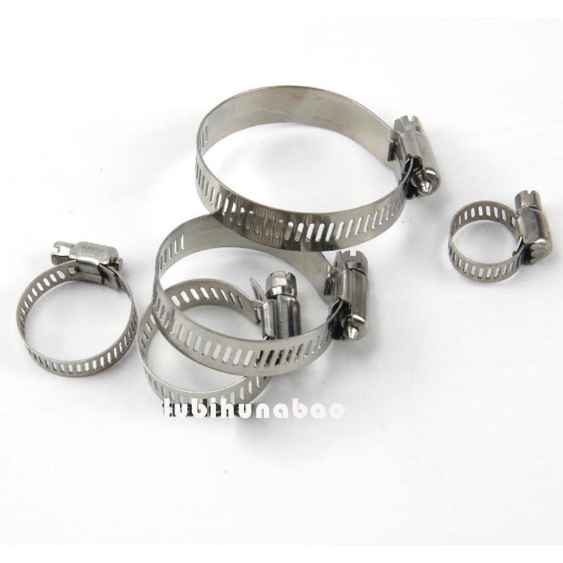 304 Stainless Steel Flexible Vent Hose & Pipe Clip for Range Hood and Appliances