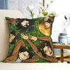 Attack On Titan Pillow Case Home Decoration Polyester Cushion Cover for Sofa Bedroom Throw Pillow Cover Housse De Coussin