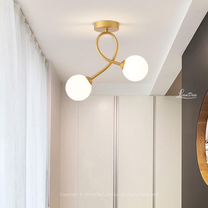 Modern Nordic Ceiling Light for Hallway, Balcony, or Entrance