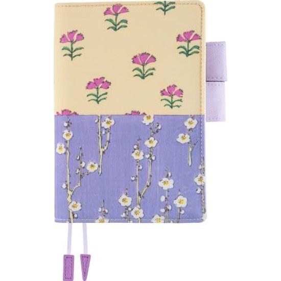 Hobonichi Techo Original (A6) Notebook Cover Geisodo Bijutsukai (Ume Ni Nadeshiko)