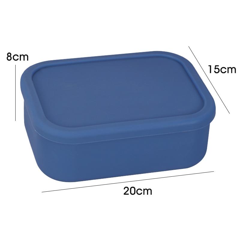 Silicone Bento Boxes Lunch Container,  Leak-Proof Lunch Container, BPA-Free, Dishwasher Safe