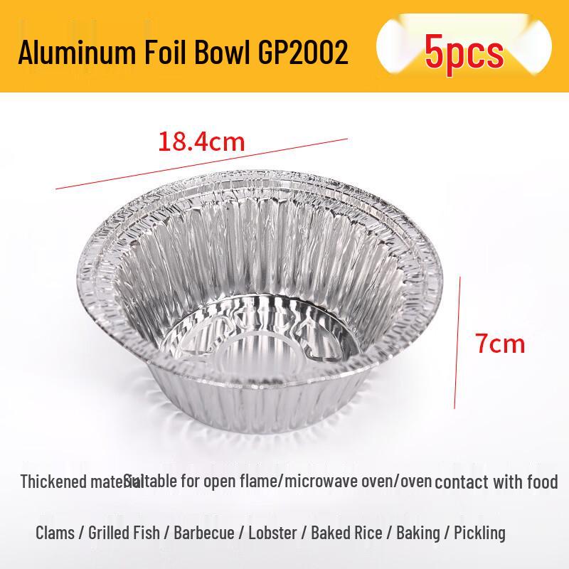 ZISIZ Disposable Rectangular Aluminum Foil Baking Trays