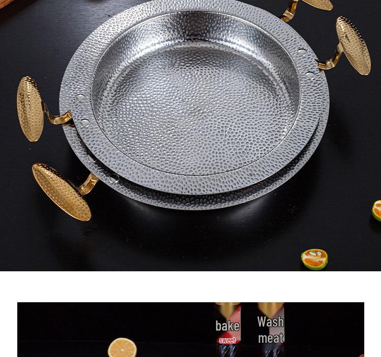 304 Stainless Steel Three-Layer Hot Pot for Seafood and Meat