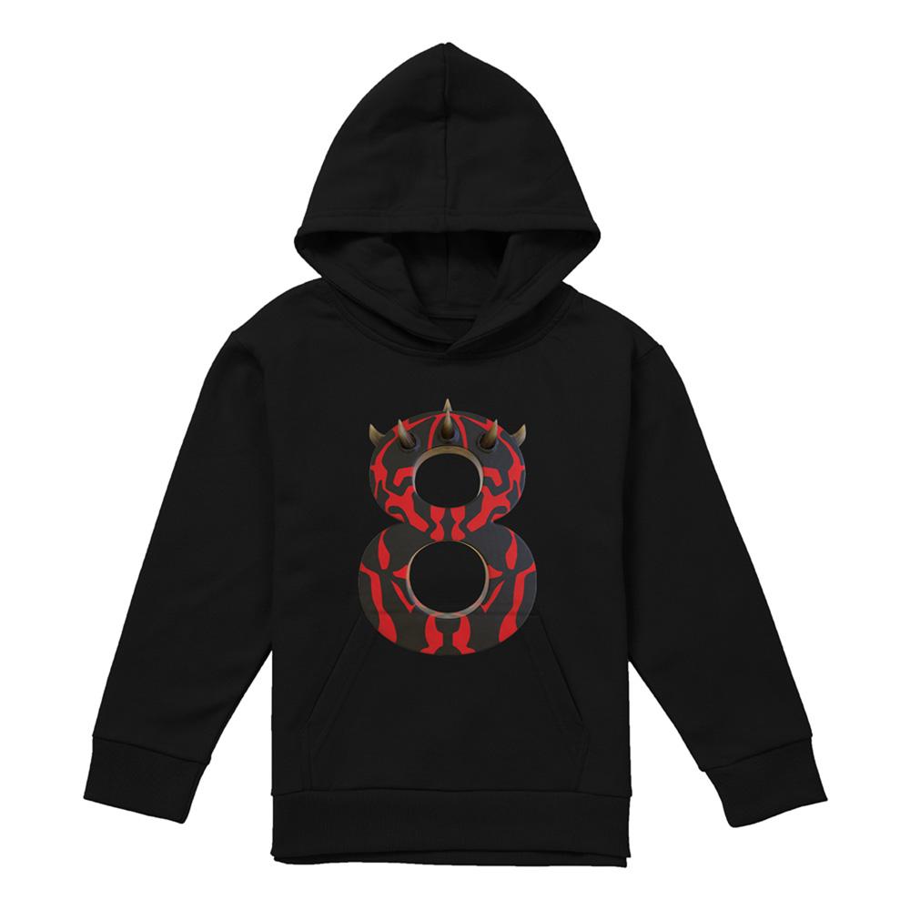 Star Wars Childrens/Kids Darth Maul 8th Birthday Hoodie