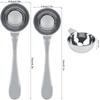 15/25ml Stainless Steel Coffee Scoop Tablespoon Measuring Spoon Long Handle Coffee Spoon for Kitchen Cafe Making